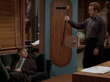 Illustration for article titled NewsRadio: "The Negotiation" and "The Cane"